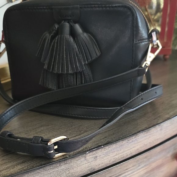 Rebecca Minkoff black Sofia crossbody bag with tassle. - Picture 1 of 10